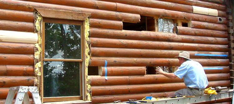 Log Home Repair Henry County, Georgia